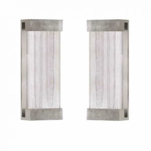 Pair of Crystal Bakehouse 18" Sconces