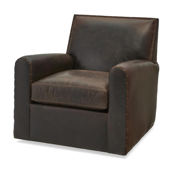 A handcrafted club chair that blends classic Paris club styling with modern versatility.