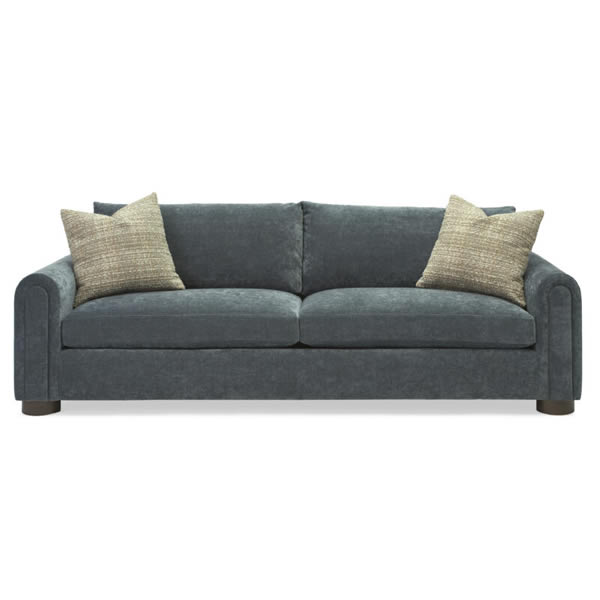 Inspired by the Art Deco movement, the Arc Sofa is as cool as it is comfortable.