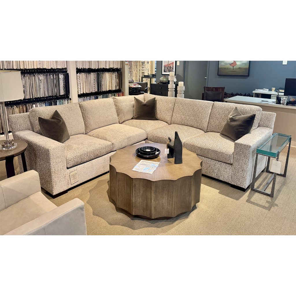 Profiles is a collection of silhouettes; this sectional will truly get the conversation started.